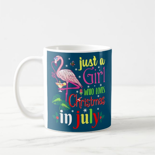 Frauen nur ein Mädchen, das Weihnachten im Juli Li Kaffeetasse (Links)