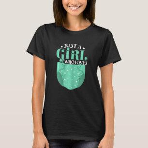 Frauen nur ein Mädchen, die Lieben Diapers Grafik T-Shirt
