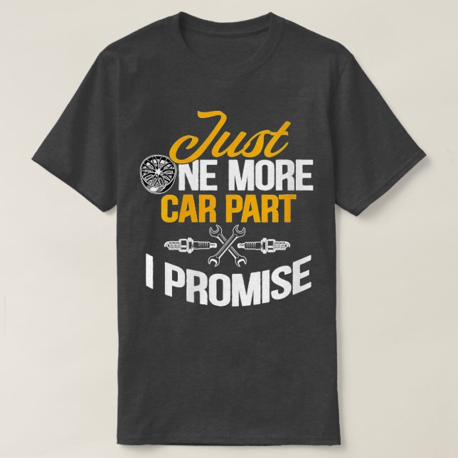 Frauen nur noch ein Auto Teil I Versprechen lustig T-Shirt (Design vorne)
