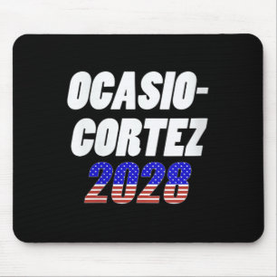 Frauen Ocasio-cortez 2028 - Aoc für Präsident V-ne Mousepad