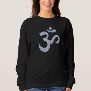 Frauen Om Lila Niedlich Aum Sweatshirt