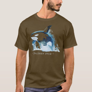 Frauen Orca Killer Whale Delphin Marine Science Bi T-Shirt