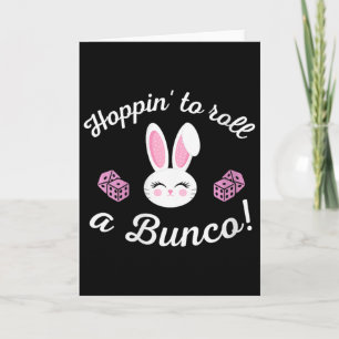 Frauen Ostern Bunco Hoppin Zum Rollen Ein Bunco Wü Karte
