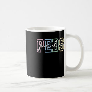 Frauen Peds Clic Krankenschwester Kinderärzte Nurs Kaffeetasse
