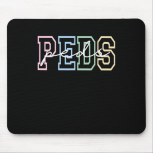 Frauen Peds Clic Krankenschwester Kinderärzte Nurs Mousepad