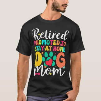 Frauen pensionierte Hundemutter Ruhestand Hundelie T-Shirt