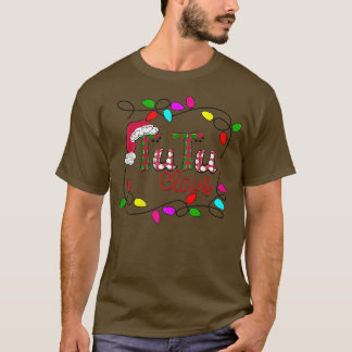 Frauen Personalisiert Weihnachten Tutu Claus Xmas  T-Shirt