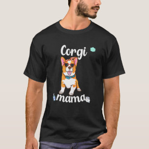 Frauen Pet Mom Tee für Frauen Plus Größe Corgi