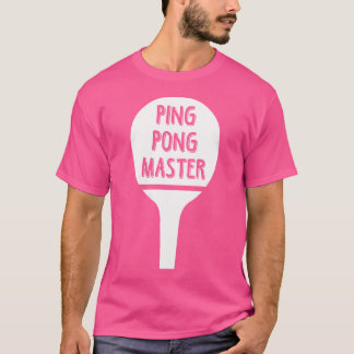 Frauen Ping Pong Master Table Tennis T-Shirt