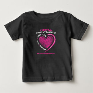Frauen Pink Niedlich liebende Gedächtnisträgerbril Baby T-shirt