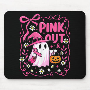 Frauen pink-out Geist Hexe Brustkrebs Bewusstsein Mousepad