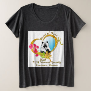 Frauen plus Größen-grundlegendes T-Shirt mit 201