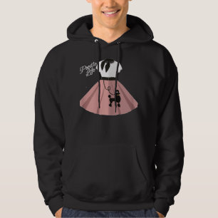 Frauen Poodle Skirt Kostüme Halloween-Party Hoodie