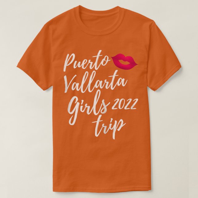 Frauen Puerto Vallarta Girls Tour 2022 Fun Matchin T-Shirt (Design vorne)