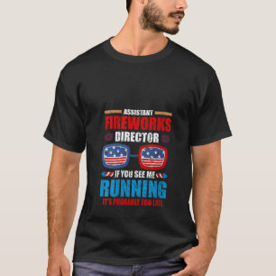 FRAUEN Pyrotechnikerin HILFE FIREWORKS-DIREKTOR T-Shirt