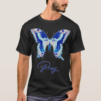 Frauen Quycinda Leress Gebet Schmetterling Premium T-Shirt