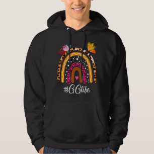 Frauen Regenbogen Leopard g Life für den Muttertag Hoodie