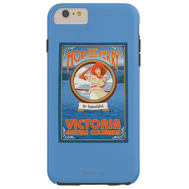 Frauen-Reitfähre - Victoria, BC Kanada Case-Mate iPhone Hülle (Rückseite)