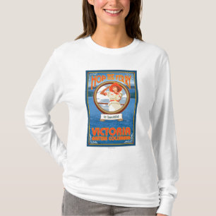 Frauen-Reitfähre - Victoria, BC Kanada T-Shirt