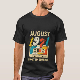Frauen Retro August 1971 Kassettenband 50. Geburts T-Shirt