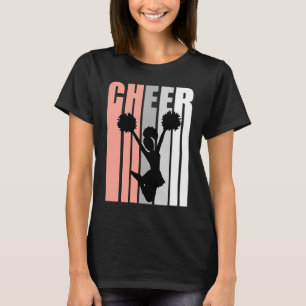 Frauen Retro Cheerleader Birthday Teenager T-Shirt