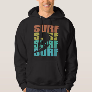 Frauen Retro Vintag Surfing Geschenk 663 Hoodie