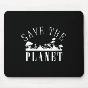 Frauen retten den Planeten-Umweltschutz Mousepad