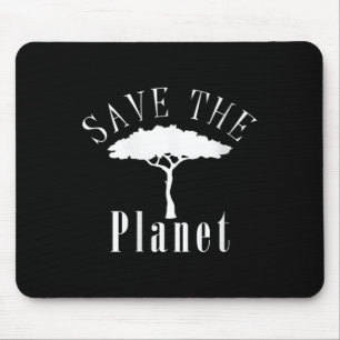 Frauen retten den Planeten-Umweltschutz Mousepad