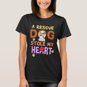 Frauen retten Hund als Rettungshund mein Herz gest T-Shirt