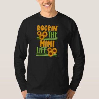 Frauen Rocken Das Mimi Leben Neue Oma Erste 1. T-Shirt