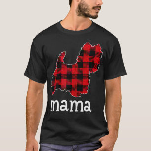 Frauen Rot Kariert Westie Hunde Liebhaber Weihnach T-Shirt