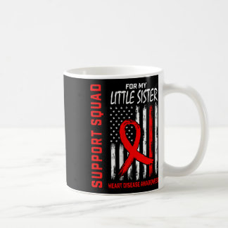Frauen Roter Little Schwester Herzerkrankung Bewus Kaffeetasse