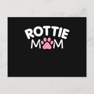 Frauen Rottie Mama Apparel Rottweiler Eigentümer L Postkarte