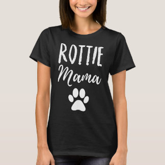 Frauen Rottie Mama für Rottweiler-Hunde-Mama T-Shirt