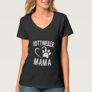 Frauen Rottweiler Mama Hund Lover Apparel Pet Owne T-Shirt