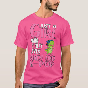 Frauen schenken nur ein Mädchen, das wirklich Dino T-Shirt
