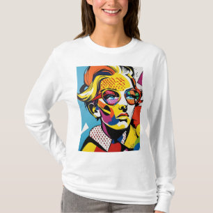 Frauen schöne Kunst T-Shirt