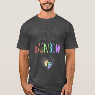 Frauen schwanger Geschenk von Gott dann sandte er  T-Shirt