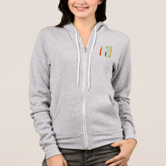 Frauen schwarze Frau Lehrerin Afro Retro Black His Hoodie