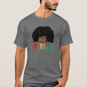 Frauen Schwarze Geschichte Monat 24-7-36 Afrika Am T-Shirt