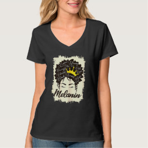 Frauen Schwarze Girl Magic Afro American Melanin N T-Shirt