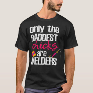 Frauen Schweißer Schweißen Lustiges Weihnachten T-Shirt