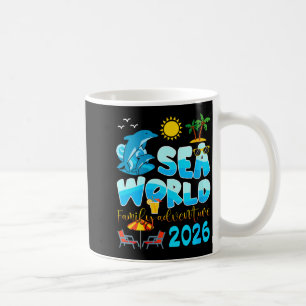 Frauen Sea World Familien-Abenteuer-Trip 2026 Stra Kaffeetasse
