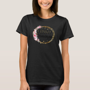 Frauen Selige Mawmaw-Blume für Oma L T-Shirt