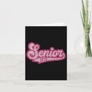 Frauen Senior 2025 Cl von 2025 Senioren Abschluss Karte