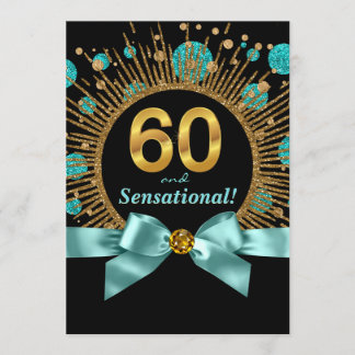 Frauen Sensationell 60. Geburtstag Einladung
