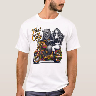 Frauen setzen sich für Freiheit für Motorräder ein T-Shirt