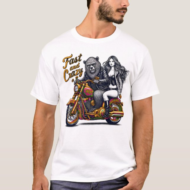 Frauen setzen sich für Freiheit für Motorräder ein T-Shirt (Vorderseite)