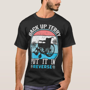 Frauen sichern Terry Back Up Terry Back It Up Terr T-Shirt