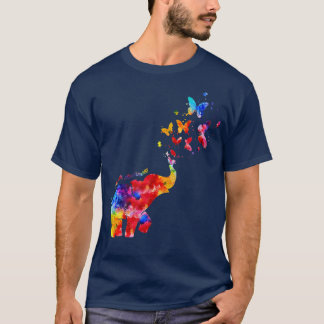 Frauen sind eine nette Elefantenautismus-Mama T-Shirt